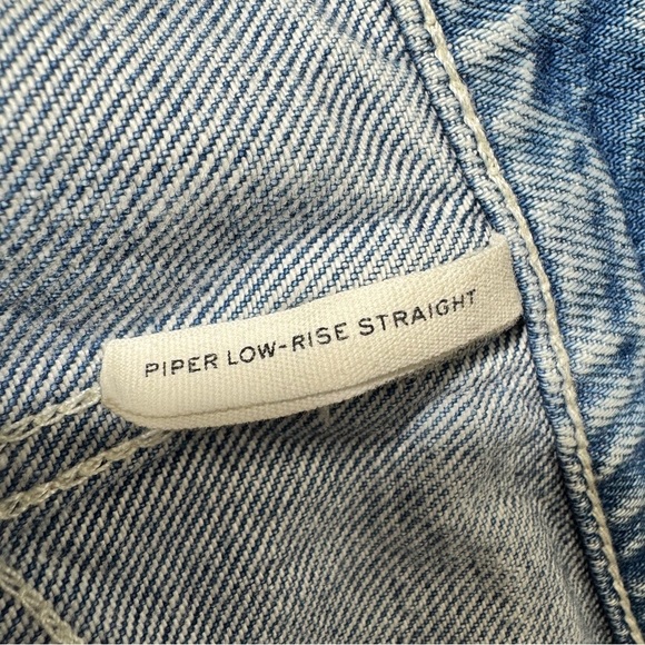 Rag & Bone Piper Low-Rise Straight Jeans Size 31 - Picture 11 of 12